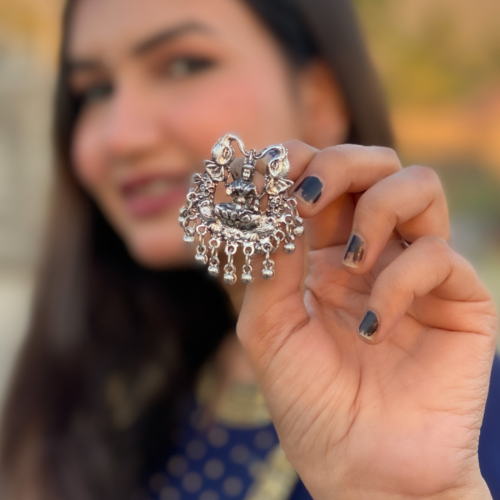 Goddess Motif Jhumkas (DESIGN 272)