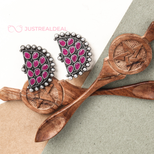 Radiant Beauty Oxidised Jhumki (DESIGN 572)