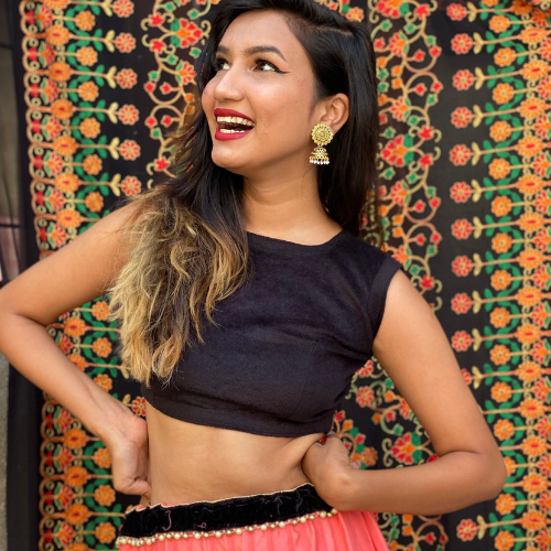 Majestic Muse Oxidised Jhumki (DESIGN 180)