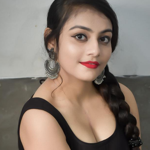 Black Feather Motif Oxidised Jhumki (DESIGN 102)