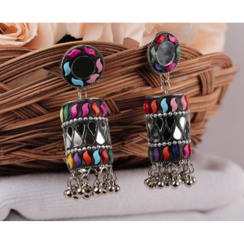 Tribal Trends Oxidised Jhumka (DESIGN 715)