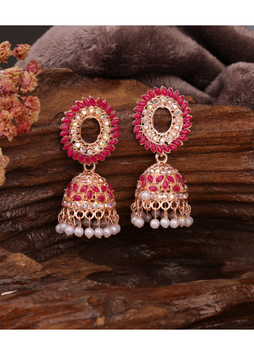 Afgani German Silver Oxidized Jhumki Earrings for Women (DESIGN 778)