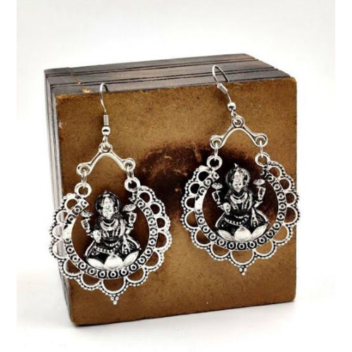 Majestic Entrancement Oxidised Mini Jhumki (DESIGN 1077)