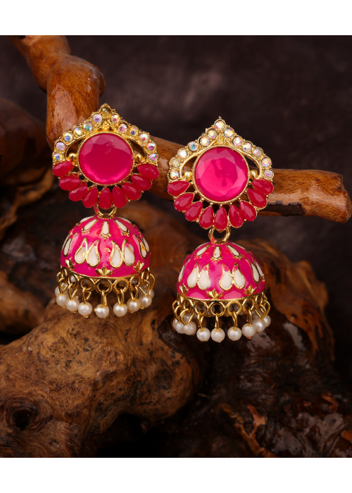 Afgani German Silver Oxidized Jhumki Earrings for Women (DESIGN 783)