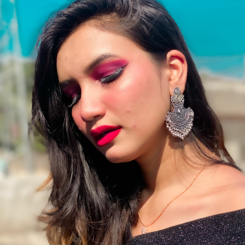 Afgani German Silver Oxidized Jhumki Earrings for Women (DESIGN 268)