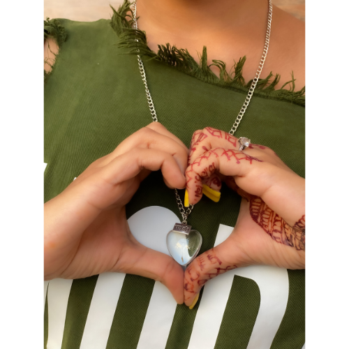 Crystal Heart Fashion Necklace (DESIGN 52)