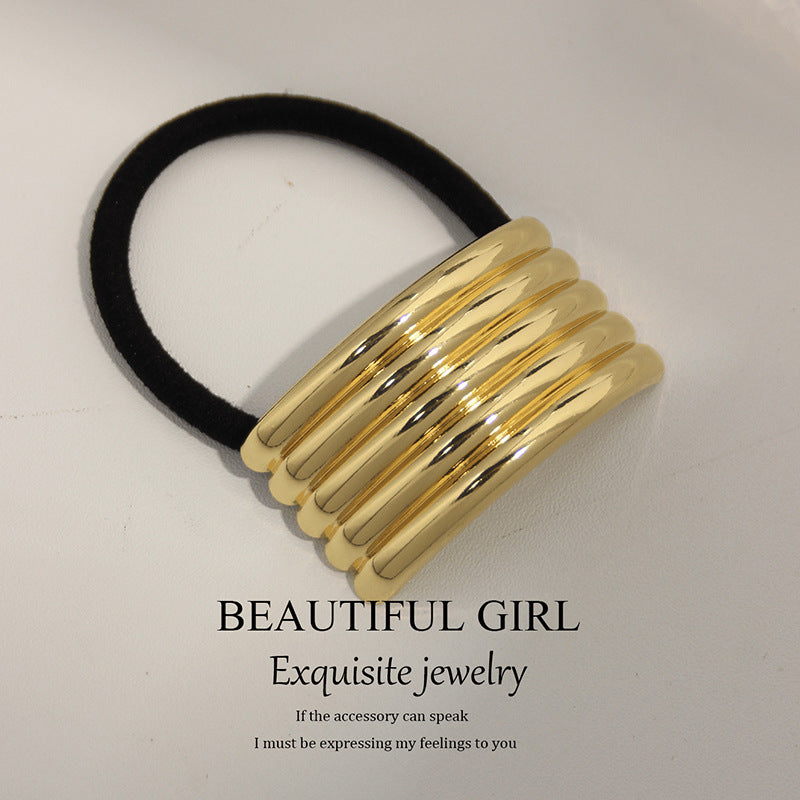 Korean-Inspired Metallic Hair Clamps – Statement Hair Jewelry (DESIGN 8090)