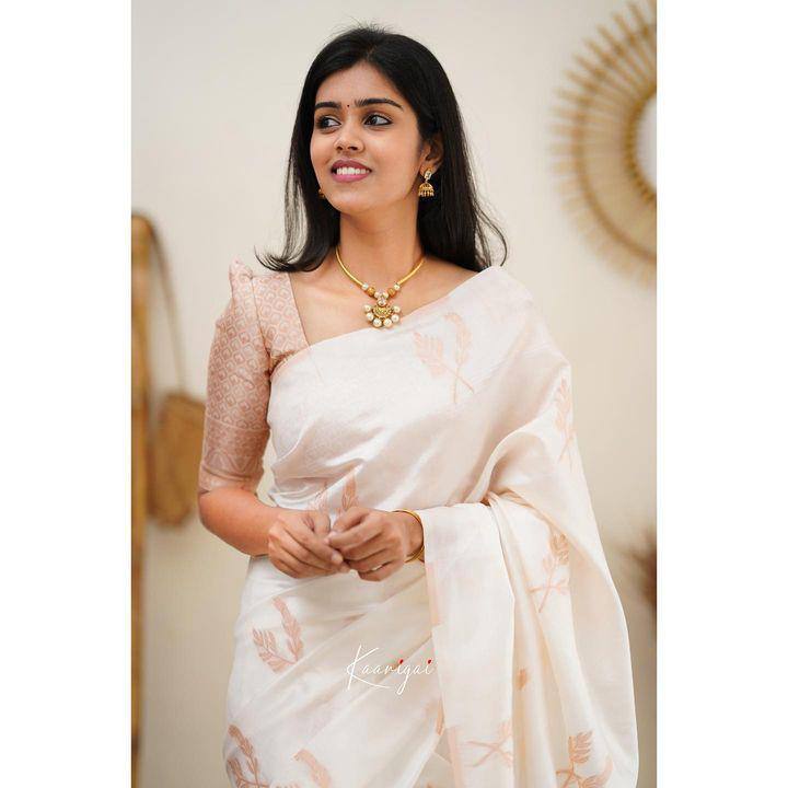 Shubh Lichi Slik Banarasi Saree