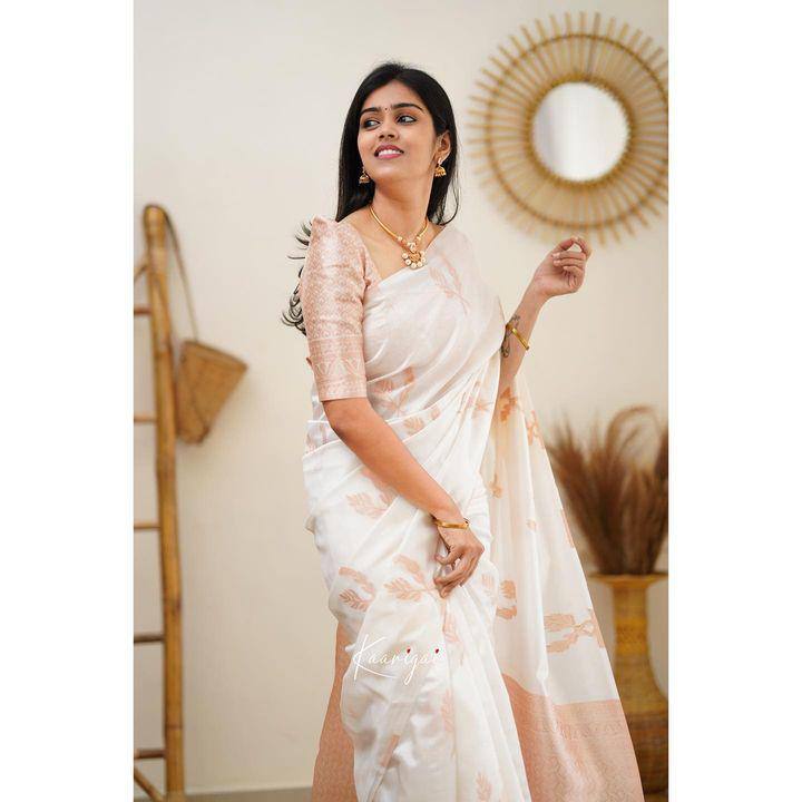 Shubh Lichi Slik Banarasi Saree