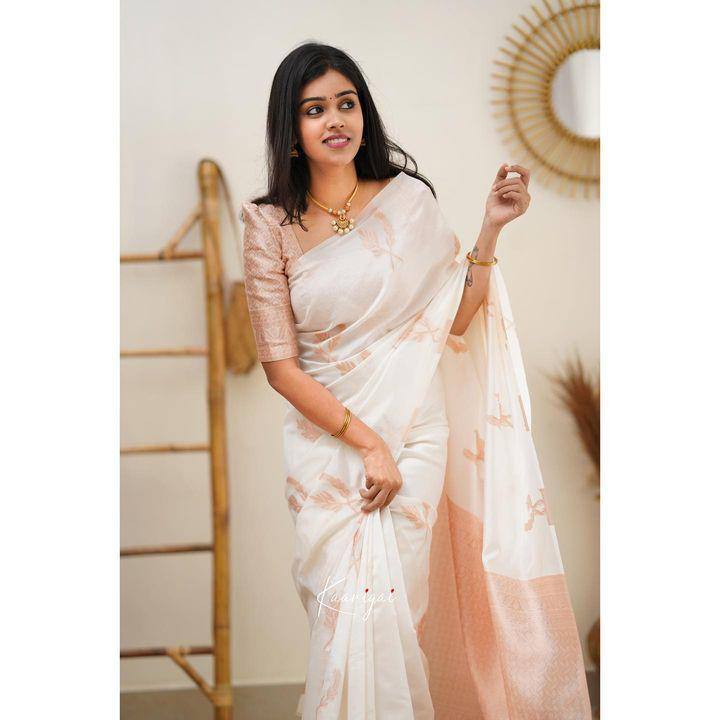 Shubh Lichi Slik Banarasi Saree